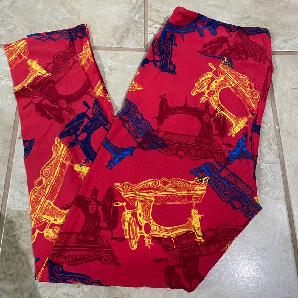 Vintage Rare sewing machine LLR TC leggings
